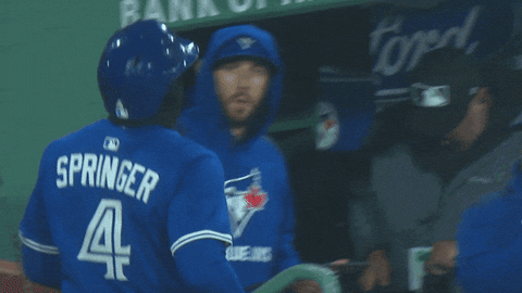 High Five Blue Jays GIF by Toronto Blue Jays