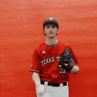 Connor Mohan GIF by Texas Tech Baseball