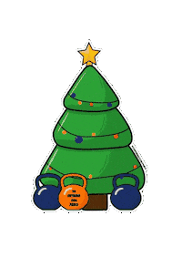 Christmas Tree Sticker by Yo entreno con Pablo