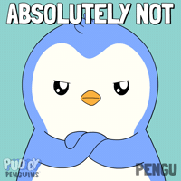 Penguin No GIF by Pudgy Penguins