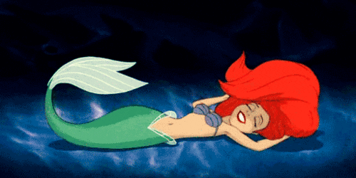 little mermaid disney GIF