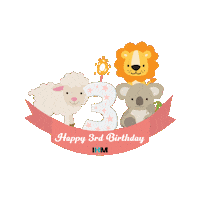 Happy Birthday Sticker by I Help Moms