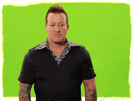 Tré Cool Crossed Arms GIF by Green Day