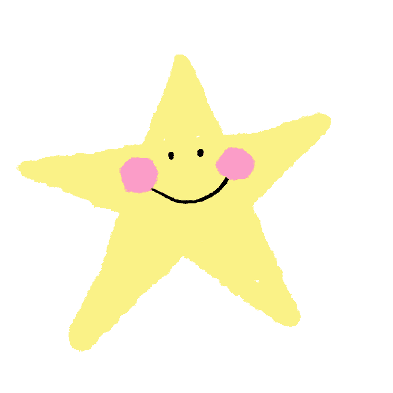 soymarpony happy smile star color Sticker