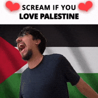 SCREAM IF YOU LOVE PALESTINE