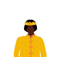 Sign Language King Sticker by talkinghands