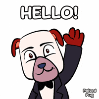 Dog Hello GIF by VeeFriends
