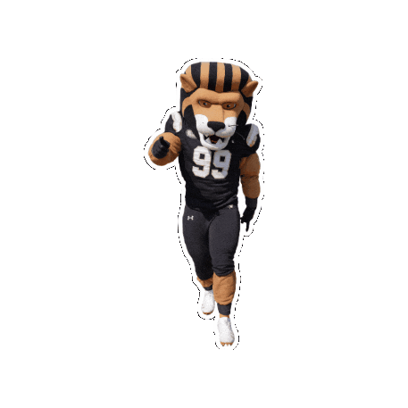 Leo The Lion Lu Sticker by Lindenwood University