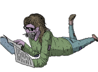 punk magazine Sticker by Harry Jow