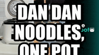 Dan Dan Noodles, One Pot | Rice Robot