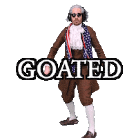 The Best Goat Sticker