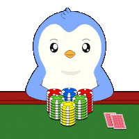 Happy All In Sticker by Pudgy Penguins