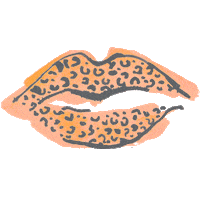 lips kiss Sticker by Soft Gallery
