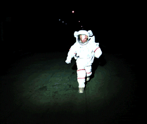 astronaut GIF