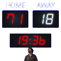 18 Away Sticker