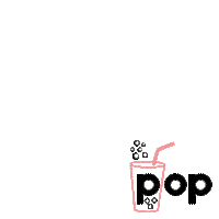 popdrinks genie cheers pop drinks Sticker