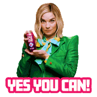 Yes You Can Schitts Creek Sticker by Sparkling Ice