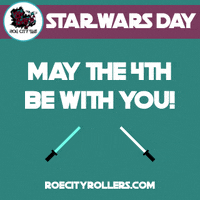 roecityrollers star wars skate skater lightsaber GIF