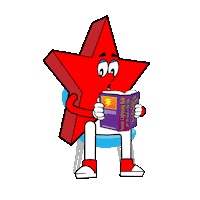 Book Reading Sticker by First Community Credit Union