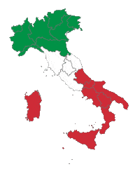MyGrafix flag color world italy Sticker