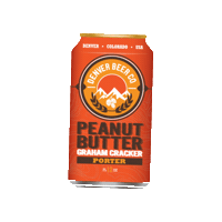 DenverBeerCompany beer colorado denver peanut butter Sticker