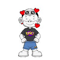 Next Level White Monkey Sticker by Zhot