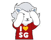 Animation Flirt Sticker by PwC Singapore