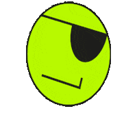 WEARELIVINGPROOF smiley pirate livingproofpirate bouncingsmiley Sticker
