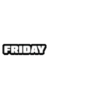 Friday Fri-Yay Sticker