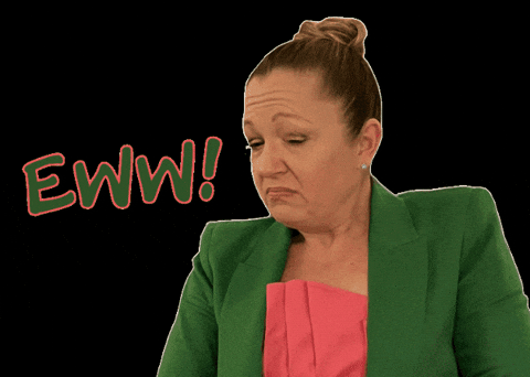 Disgusted Eww GIF
