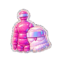 Virtual Reality Sticker by The LSD Hotel