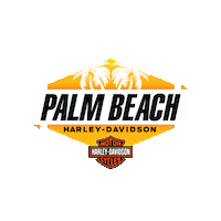 Palm Beach Motorcycles Sticker by Jet City Harley Davidson
