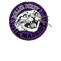 Cat Women Sticker by Roller Derby Madrid