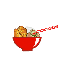 Food Cucumber Sticker by Fat Baby Rice Bowls