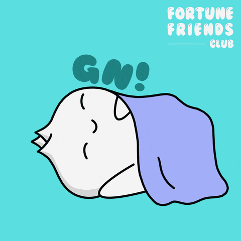 FortuneFriends_ giphyupload food night sleep GIF