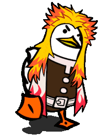 Angry Fire Sticker