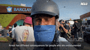 Protesting Know Your Rights GIF by ACLU
