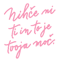 Nihče Ni Ti In To Je Tvoja Moč Sticker by Lepa afna