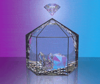 3d crystal GIF by combocat