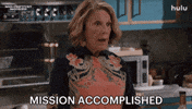 Mission Accomplished Mid Century Modern GIF by HULU