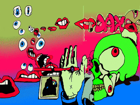 Fine Art Reaction GIF by Dax Norman
