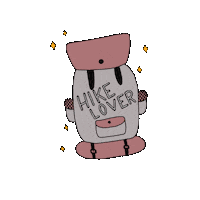Pink Viajar Sticker