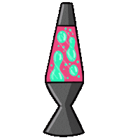 90S Lava Lamp Sticker
