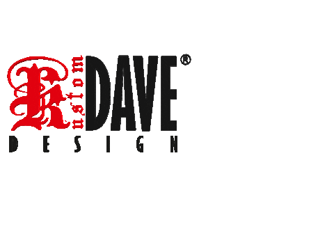 Kustom Dave Sticker by Dave Kustom