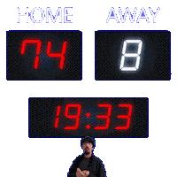 8 Away Sticker