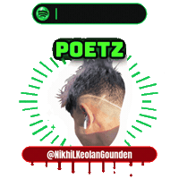 Streaming New Music Sticker by NikhiL Keolan Gounden