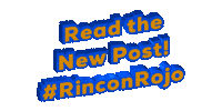 New Post Sticker by Rincón Rojo Magazine
