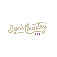 BackCountryFestival music festival bcf backcountry fest backcountry festival Sticker
