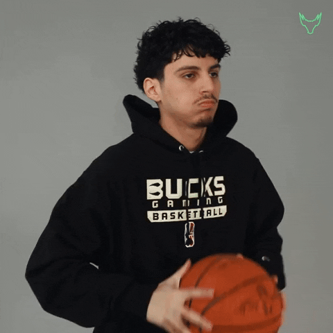 Basketball Nba GIF by Bucks Gaming