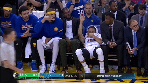 golden state basketball GIF by NBA